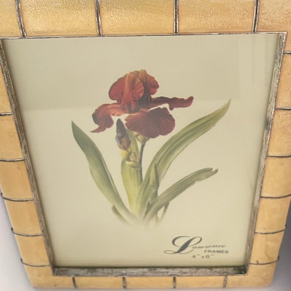 Contemporary Golden Enamel Ware Lawrence Picture Frame - Picture 9 of 11